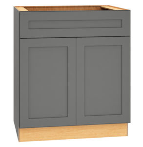 SB30 - Sink Base Cabinet in Omni Graphite