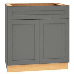 SB33 - Sink Base Cabinet in Omni Graphite