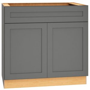 SB36 - Sink Base Cabinet in Omni Graphite