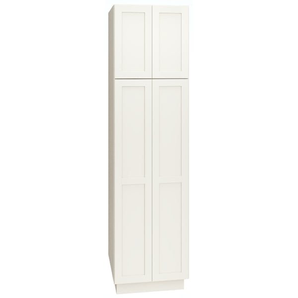 U2496 - Utility Cabinet with Double Doors in Omni Snow