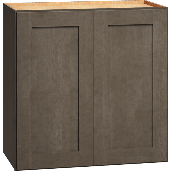 W2424 - Wall Cabinet with Double Doors in Omni Beachwood