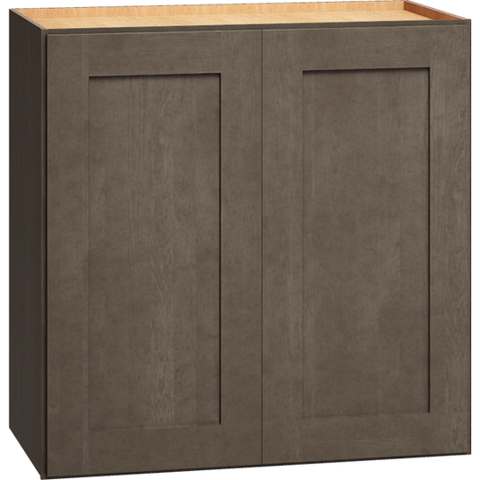 W2424 - Wall Cabinet with Double Doors in Omni Beachwood