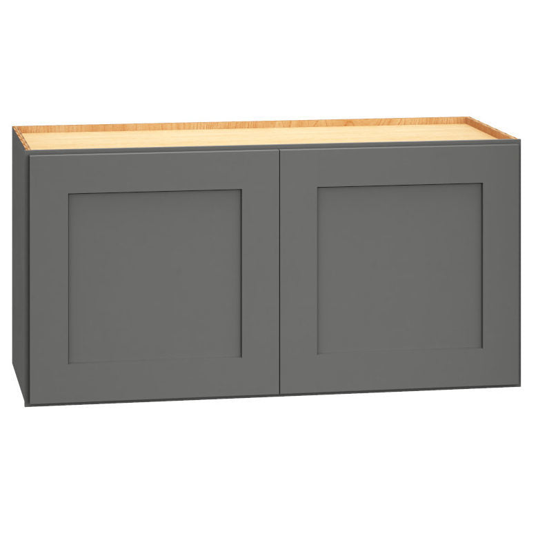 W3018 - Wall Cabinet with Double Doors in Omni Graphite