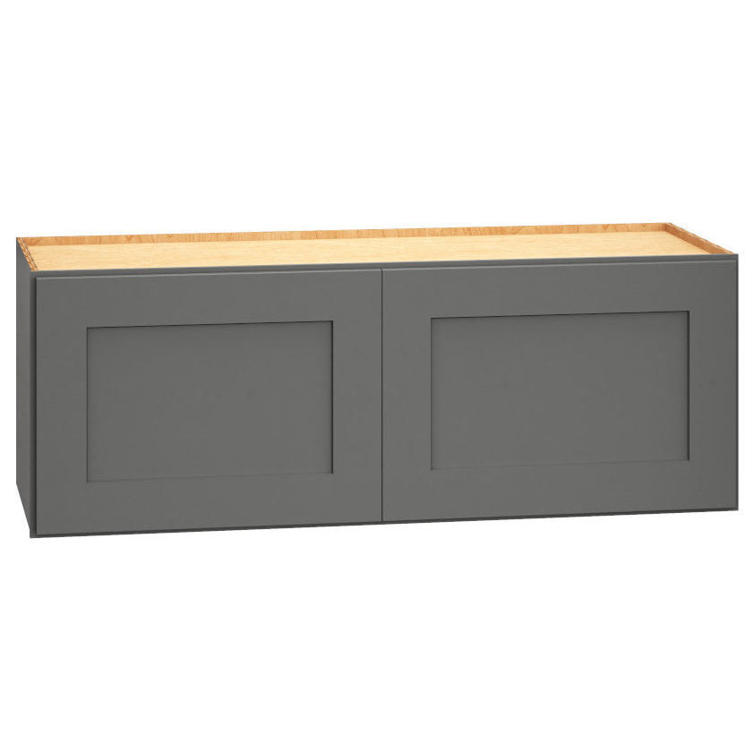 W3312 - Wall Cabinet with Double Doors in Omni Graphite