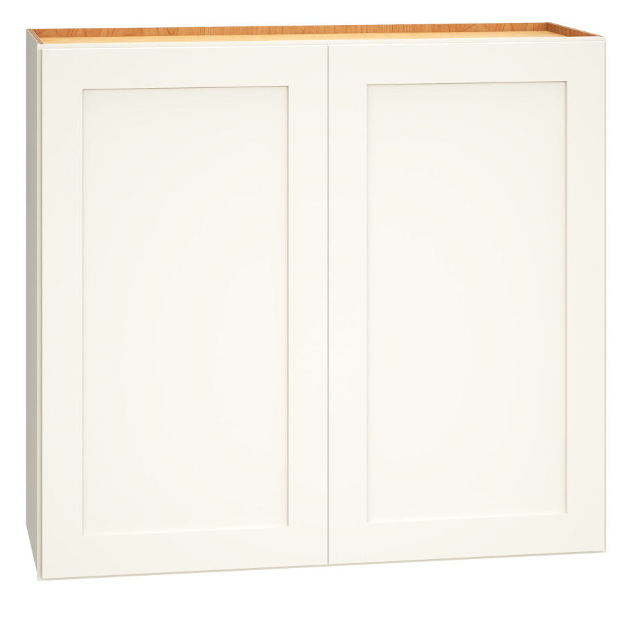 W3330 - Wall Cabinet with Double Doors in Omni Snow