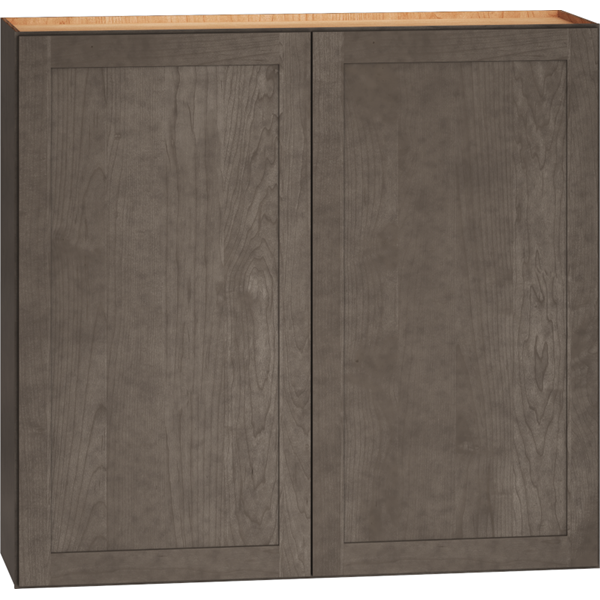 W4239 - Wall Cabinet with Double Doors in Omni Beachwood