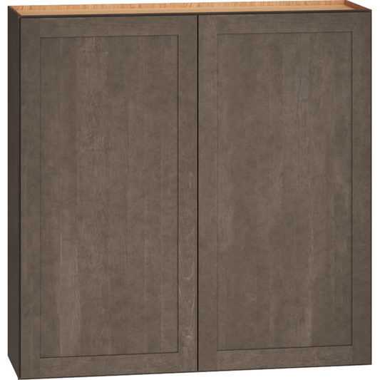 W4242 - Wall Cabinet with Double Doors in Omni Beachwood