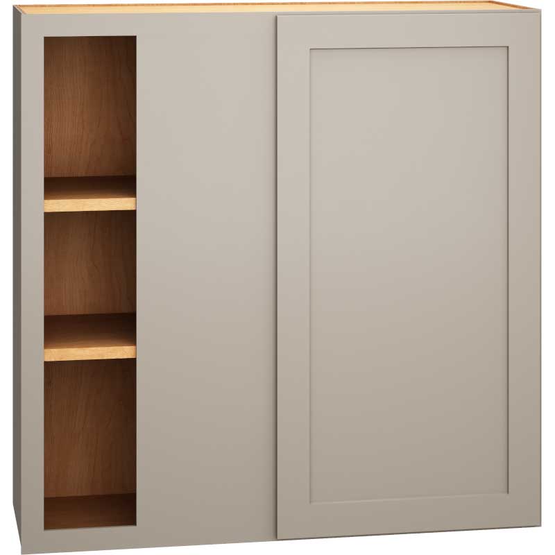 WC3636 - Corner Wall Cabinet with Single Door in Omni Mineral