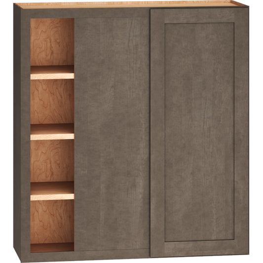 WC3639 - Corner Wall Cabinet with Single Door in Omni Beachwood