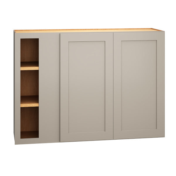 WC4230 - Corner Wall Cabinet with Double Doors in Omni Mineral