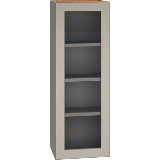 WCG1542 - Cut-for-Glass Wall Cabinet with Single Door in Mineral