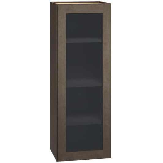 WCG1542 - Cut-for-Glass Wall Cabinet with Single Door in Beachwood