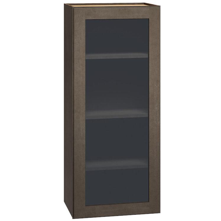 WCG1842 - Cut-for-Glass Wall Cabinet with Single Door in Beachwood