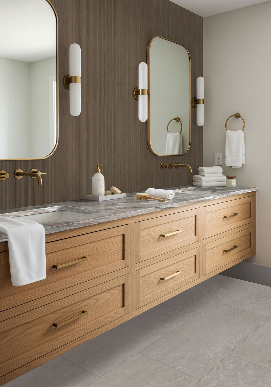 Fantasy Brown Marble
