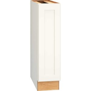 B9FH - FULL HEIGHT BASE CABINET WITH SINGLE DOOR IN CLASSIC SNOW
