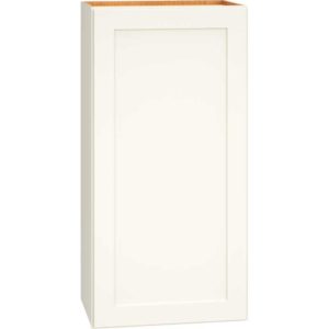 W1836 - WALL CABINET WITH SINGLE DOOR IN OMNI SNOW