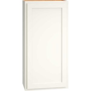 W2142 - WALL CABINET WITH SINGLE DOOR IN CLASSIC SNOW