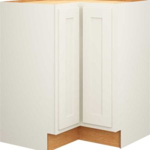 SLS36 - SUPER LAZY SUSAN CABINET IN CLASSIC SNOW