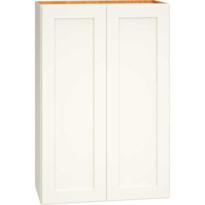 24″ X 36″ WALL CABINET WITH DOUBLE DOORS IN OMNI SNOW