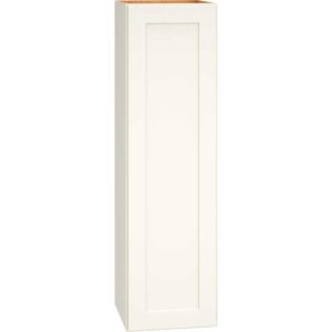 W1242 - WALL CABINET WITH SINGLE DOOR IN OMNI SNOW