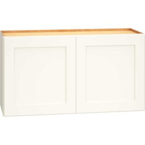 33″ X 18″ WALL CABINET WITH DOUBLE DOORS IN OMNI SNOW