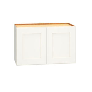 W2415 - WALL CABINET WITH DOUBLE DOORS IN OMNI SNOW