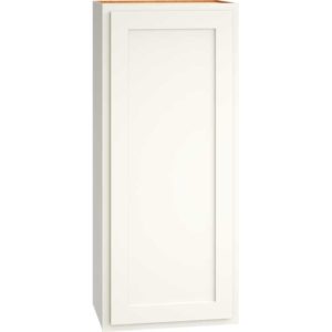 W1842 - WALL CABINET WITH SINGLE DOOR IN CLASSIC SNOW