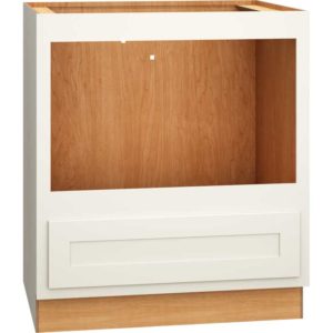 BMW30 - BASE MICROWAVE CABINET WITH DRAWER IN CLASSIC SNOW