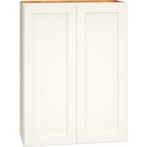 27″ X 36″ WALL CABINET WITH DOUBLE DOORS IN OMNI SNOW