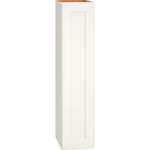 W939 - WALL CABINET WITH SINGLE DOOR IN OMNI SNOW