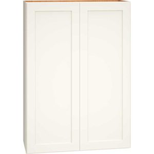 W3042 - WALL CABINET WITH DOUBLE DOORS IN OMNI SNOW