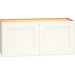 33″ X 15″ WALL CABINET WITH DOUBLE DOORS IN OMNI SNOW