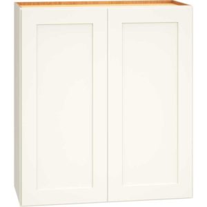 27″ X 30″ WALL CABINET WITH DOUBLE DOORS IN OMNI SNOW