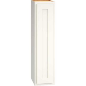 9″ X 36″ WALL CABINET WITH SINGLE DOOR IN CLASSIC SNOW