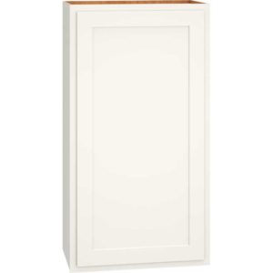 W2139 - WALL CABINET WITH SINGLE DOOR IN CLASSIC SNOW