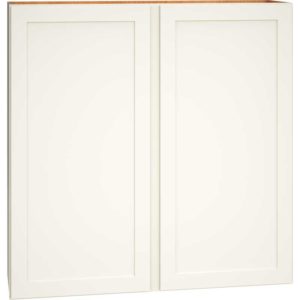 W4242 - WALL CABINET WITH DOUBLE DOORS IN OMNI SNOW
