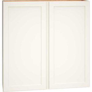 W4242 - Wall Cabinet with Double Doors in Omni Snow