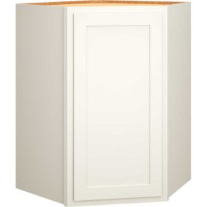 36″ DIAGONAL WALL CABINET IN CLASSIC SNOW