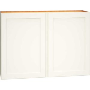 W4230 - WALL CABINET WITH DOUBLE DOORS IN OMNI SNOW