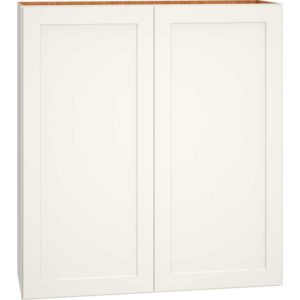 W3639 - WALL CABINET WITH DOUBLE DOORS IN OMNI SNOW