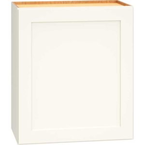 W2124 - WALL CABINET WITH SINGLE DOOR IN OMNI SNOW