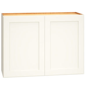 33″ X 24″ WALL CABINET WITH DOUBLE DOORS IN OMNI SNOW