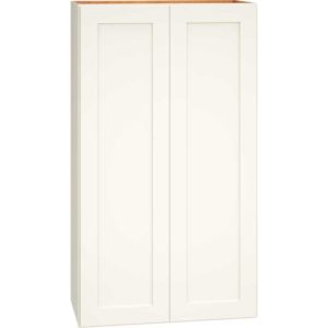 W2442 - WALL CABINET WITH DOUBLE DOORS IN OMNI SNOW