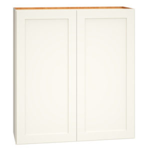 33″ X 36″ WALL CABINET WITH DOUBLE DOORS IN OMNI SNOW
