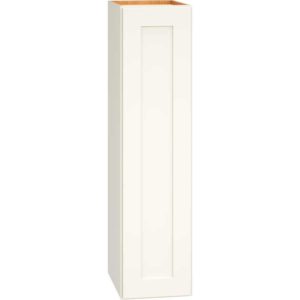 9″ X 36″ WALL CABINET WITH SINGLE DOOR IN OMNI SNOW