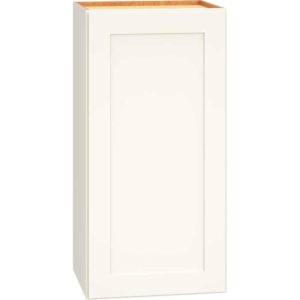 15″ X 30″ WALL CABINET WITH SINGLE DOOR IN OMNI SNOW