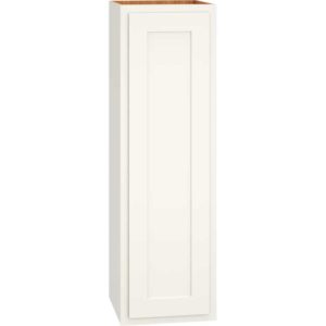 W1239 - WALL CABINET WITH SINGLE DOOR IN CLASSIC SNOW
