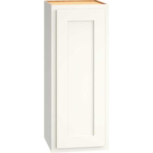 12″ X 30″ WALL CABINET WITH SINGLE DOOR IN CLASSIC SNOW