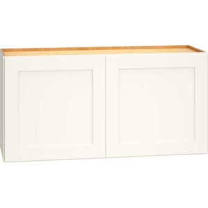 36″ X 18″ X 12″ WALL CABINET WITH DOUBLE DOORS IN OMNI SNOW