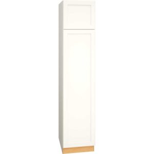96″ UTILITY CABINET WITH SINGLE DOOR IN OMNI SNOW